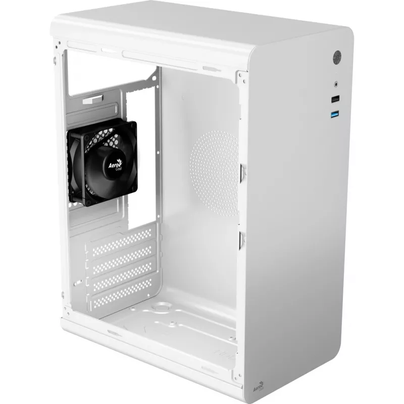 PC korpuss Aerocool CS110 Mini Tower balts