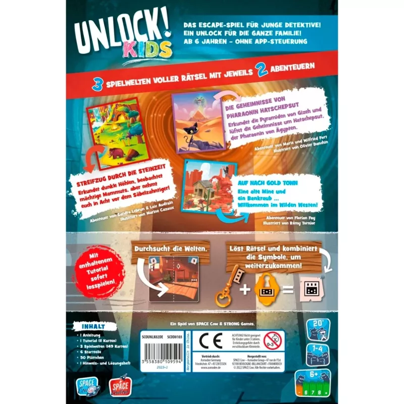 Unlock Kids - Stories from the Past, kāršu spēle