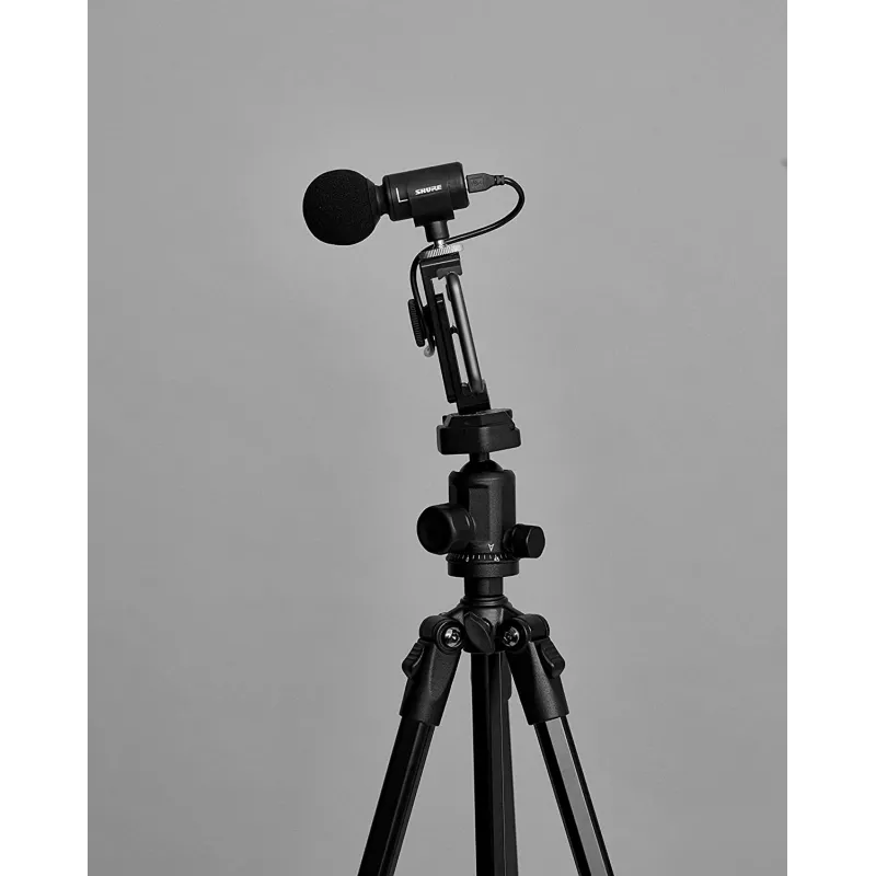 Shure MV88+ VIDEO KIT Black galda mikrofons