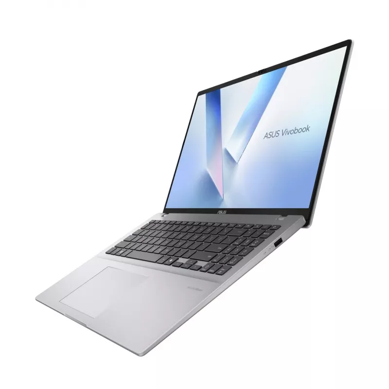 Portatīvais dators ASUS Vivobook 16 M1607GA-MB003W Ryzen AI 7 445 16,0 collu WUXGA IPS līmeņa 60Hz 300 niti 16GB DDR5 512GB SSD Radeon Wi‑Fi+BT 1080p kamera 42Wh Windows 11