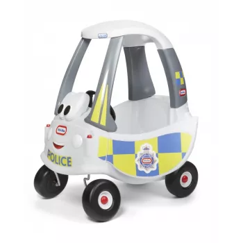 Little Tikes Cozy Coupe Policijas Reaģēšanas mašīnīte ar pedāļiem