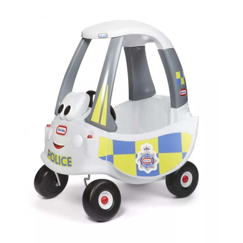 Little Tikes Cozy Coupe Policijas Reaģēšanas mašīnīte ar pedāļiem