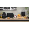 Toaster Smeg 50's Style TSF01BLMEU 2 šķēles melns nerūsējošais tērauds