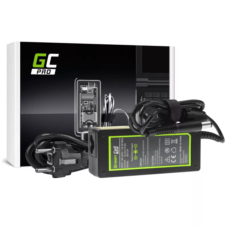 Green Cell AD12P barošanas adapteris/invertors iekštelpām 65 W Melns