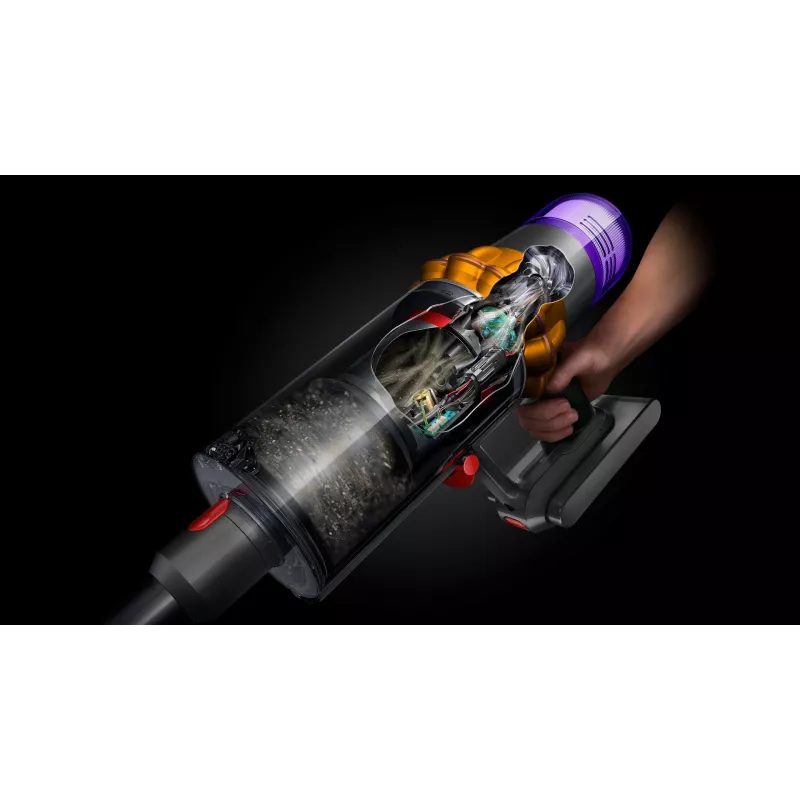 Dyson V15 Detect Absolute rokas putekļsūcējs niķelis, dzeltens 446986-01