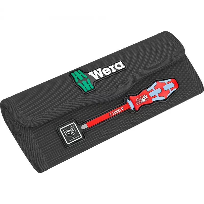Wera Kraftform Kompakt VDE Stainless 17 īpaši plāns skrūvgriežu komplekts (05006631001)