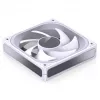 120mm PWM ARGB korpusa ventilators Jonsbo ZB-120 balts, modelis ZB-120W