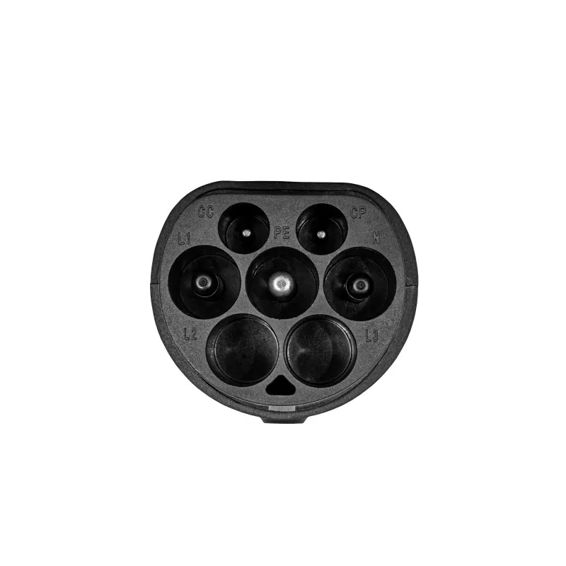 Akyga AK-SC-E08 EV uzlādes adapteris Type 2 (F) / Type 1 (M) 32A
