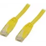 Tīkla kabelis Deltaco UTP Cat6 RJ-45 1 m dzeltens