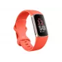 Charge 6 | Fitnesa izsekotājs | NFC | Siksniņa - Coral; Korpusa krāsa - zeltīts alumīnijs