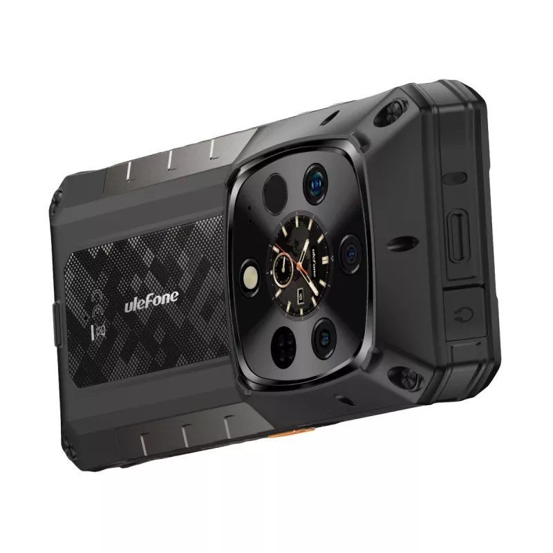 Izturīgs viedtālrunis UleFone Armor 28 Ultra Thermal 5G — 16GB RAM, 1TB krātuve, melns