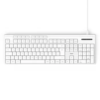 Vadu klaviatūra Hama CK-200 USB, balta
