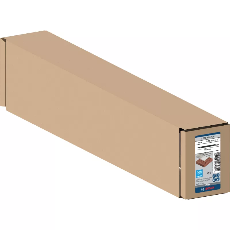 Rotējošā āmura kalta uzgalis Bosch 2 608 690 128 400 mm 10 gab.