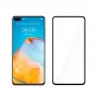 Rūdītā stikla ekrāna aizsargs Tellur Huawei P40 2.5D pilns pārklājums pilnīga līme