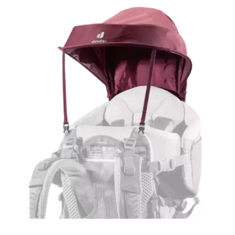 Deuter Kid Comfort zīdaiņu nesējsoma, poliamīds, sarkana