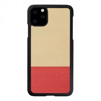 Viedtālruņa maciņš man and wood iPhone 11 Pro Max — melns aizsargapvalks
