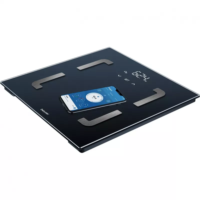 Beurer BF 880 WIFI analīzes svari Svēršanas diapazons (maks.)=180 kg Melns (76008)