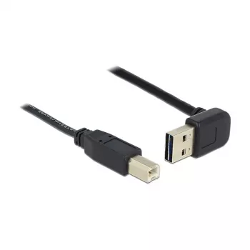 USB kabelis DeLOCK 83541 USB 2.0 3 m USB A USB B melns