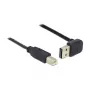 USB kabelis DeLOCK 83541 USB 2.0 3 m USB A USB B melns
