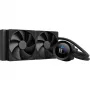 NZXT Kraken Plus 240 Processor All-in-one liquid cooler 12 cm Melns