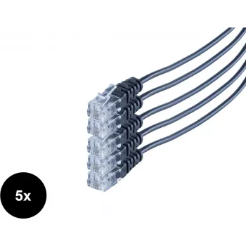 Telefona kabelis ShiverPeaks SO70084-3.5-SET5 ar RJ11 savienotāju fiksētajiem tālruņiem