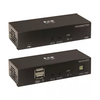 Eaton Tripp Lite Series DisplayPort uz HDMI pagarinātāja komplekts pa Cat6 ar KVM atbalstu, 4K 60Hz, 4:4:4, USB, PoC, HDCP 2.2, līdz 230 pēdām, TAA - Paplašinājums video/audio, HDMI, Di