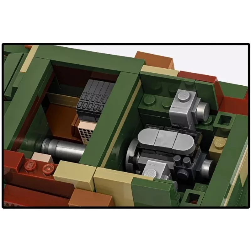 Cobi Building Blocks Light Tank 7TP modelis, 669 detaļas, COBI-2661