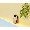 Aizsargājošs telefona maciņš Man and Wood iPhone 12 mini — rozā zieds uz melna