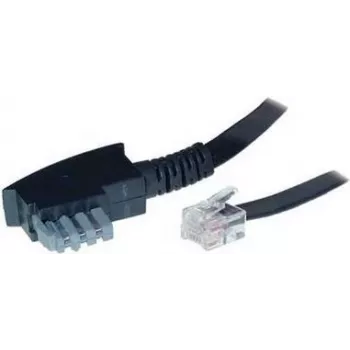 Kabelis S/CONN ShiverPeaks TC70170 10m TAE-N RJ12 Melns Transparent