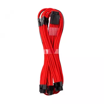CableMod RT-Series PRO ModMesh 12VHPWR uz 3x PCI-e kabelis ASUS/Seasonic - 60 cm, sarkans