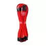 CableMod RT-Series PRO ModMesh 12VHPWR uz 3x PCI-e kabelis ASUS/Seasonic - 60 cm, sarkans