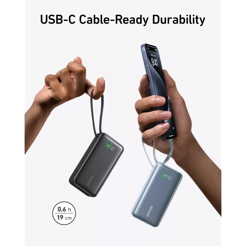 Pārnēsājamais ārējais akumulators Anker A1259G61 10000 mAh