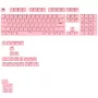 Mehaniskās tastatūras taustiņu vāciņu komplekts GLORIOUS GPBT Basics ANSI PBT Potion P — ANSI izkārtojums, PBT materiāls