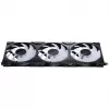 PHANTEKS M25 Gen2 PWM D-RGB 140mm ventilatoru 3 gab. komplekts, melns