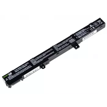 Baterija zaļa Cell AS75PRO priekš ASUS X551 X551C X551CA X551M X551MA