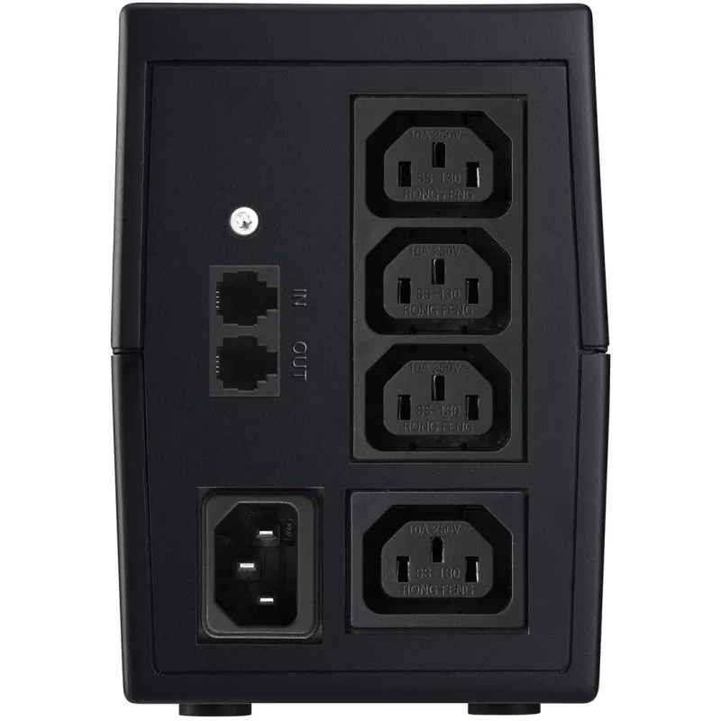 PowerWalker VI 850SE LCD/IEC nepārtrauktās barošanas avots (UPS) Line-Interactive 0.85 kVA 480 W 4 AC kontaktligzdas