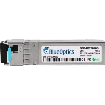 SFP28 raidītājs BlueOptics BO04Q27640DIN 25GBASE-BX-U 25Gbps 40 km