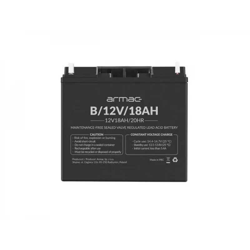 Universāls gēla akumulators UPS Armac B/12V/18Ah