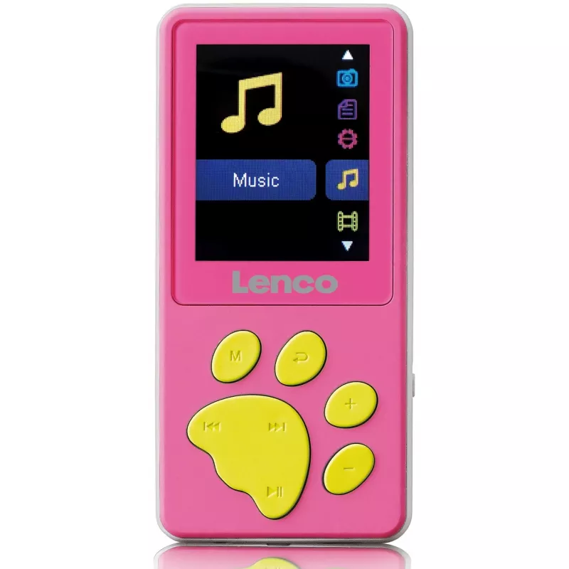 Lenco XEMIO-560PK MP3-/MP4-atskaņotājs 8 GB Rozā (XEMIO-560PK)