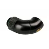 Dzesēšanas piederums BitsPower BP-MB90R2 misiņa taisnleņķa adapteris, melns, 18×29×39,8 mm