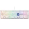 Ducky One 3 Classic Pure balta tastatūra USB German balta (DKON2108ST-PDEPDPWWWSC1)