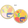 Puzzle set Ravensburger CreArt Wooden - Organic Vibrations, wooden creative puzzle kit