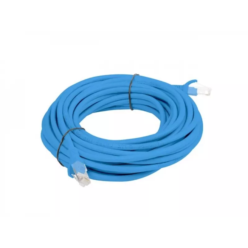 LANBERG tīkla kabelis RJ-45 Cat5e U/UTP 5 m, CCA vads, zila krāsa