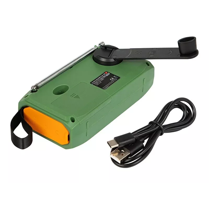 Portable AM/FM Solar Radio BLOW RA13 77-551# — viegls, bez baterijām ar saules uzlādi