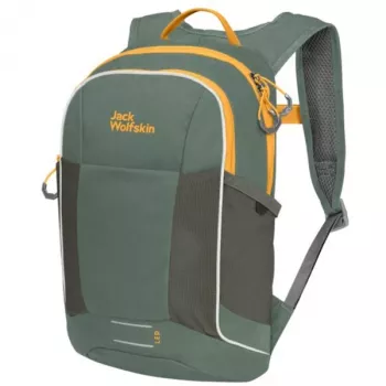 Jack Wolfskin Kids Moab Jam Mugursoma - Tumši zaļa, 12 L