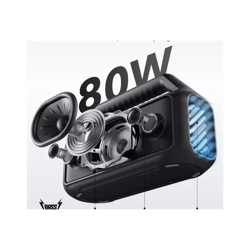 2.1 pārnēsājama skaļruņu sistēma Soundcore Boom 2 80 W