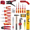 Knipex 00 21 50 E mehāniķa instrumentu komplekts 22 instrumenti