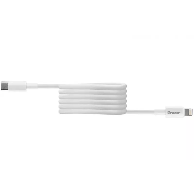 USB Type-C uz Lightning kabelis TRACER 47169, 1 m, vīrišķais-vīrišķais