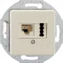 Kontaktligzda Rutenbeck 13310301 Balta IP20 125V 1A