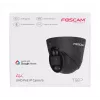 FOSCAM T8EP 8MP POE IP kamera, melna